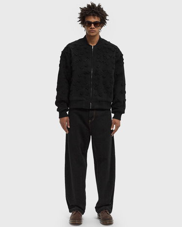 Bomber bunda Arte Antwerp Wool Bomber Jacket With Flower Embroidery Čierna | AW24-081J-BLACK, 1