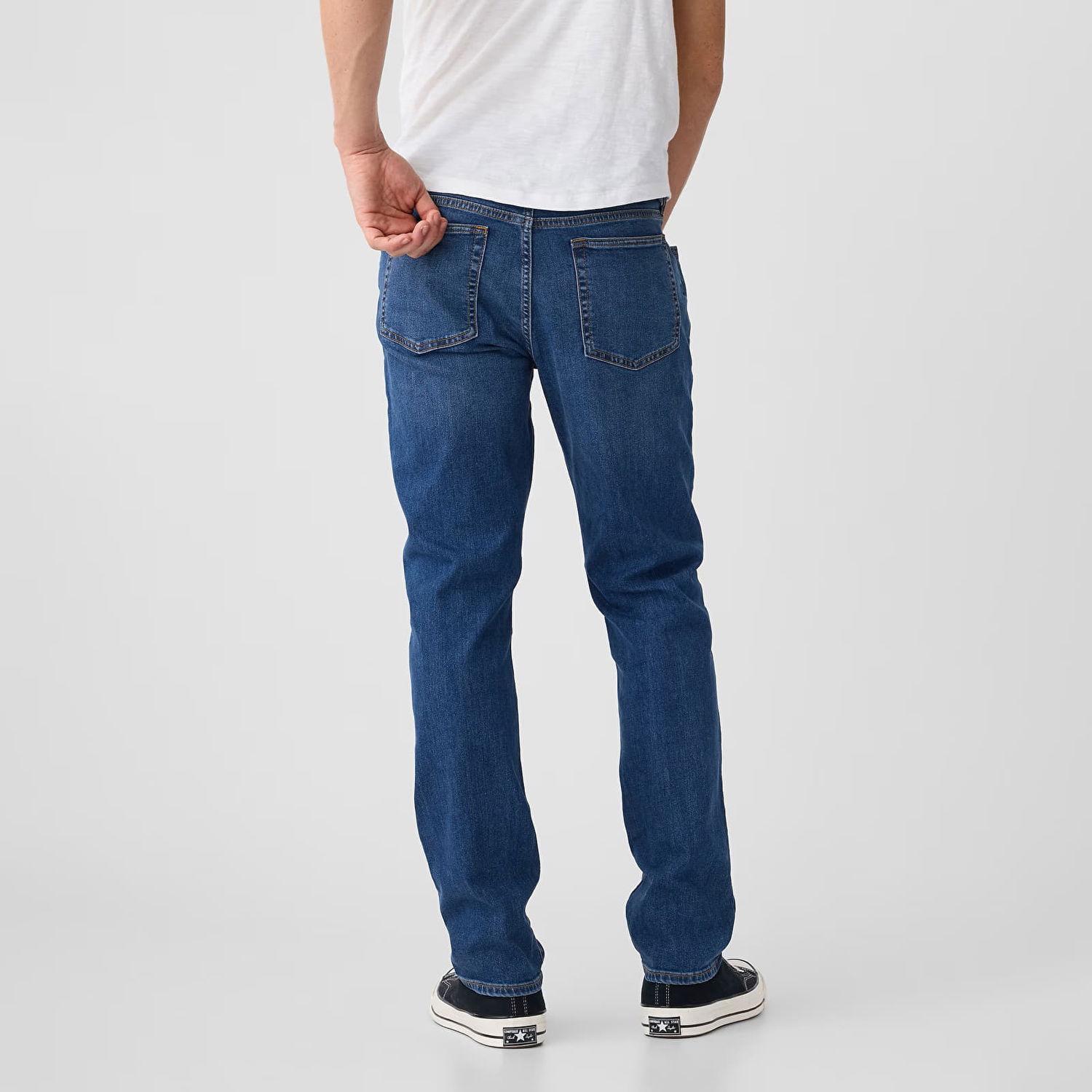 Džínsy GAP Denim Pants Slim Medium Wash Navy | 831321-00, 1