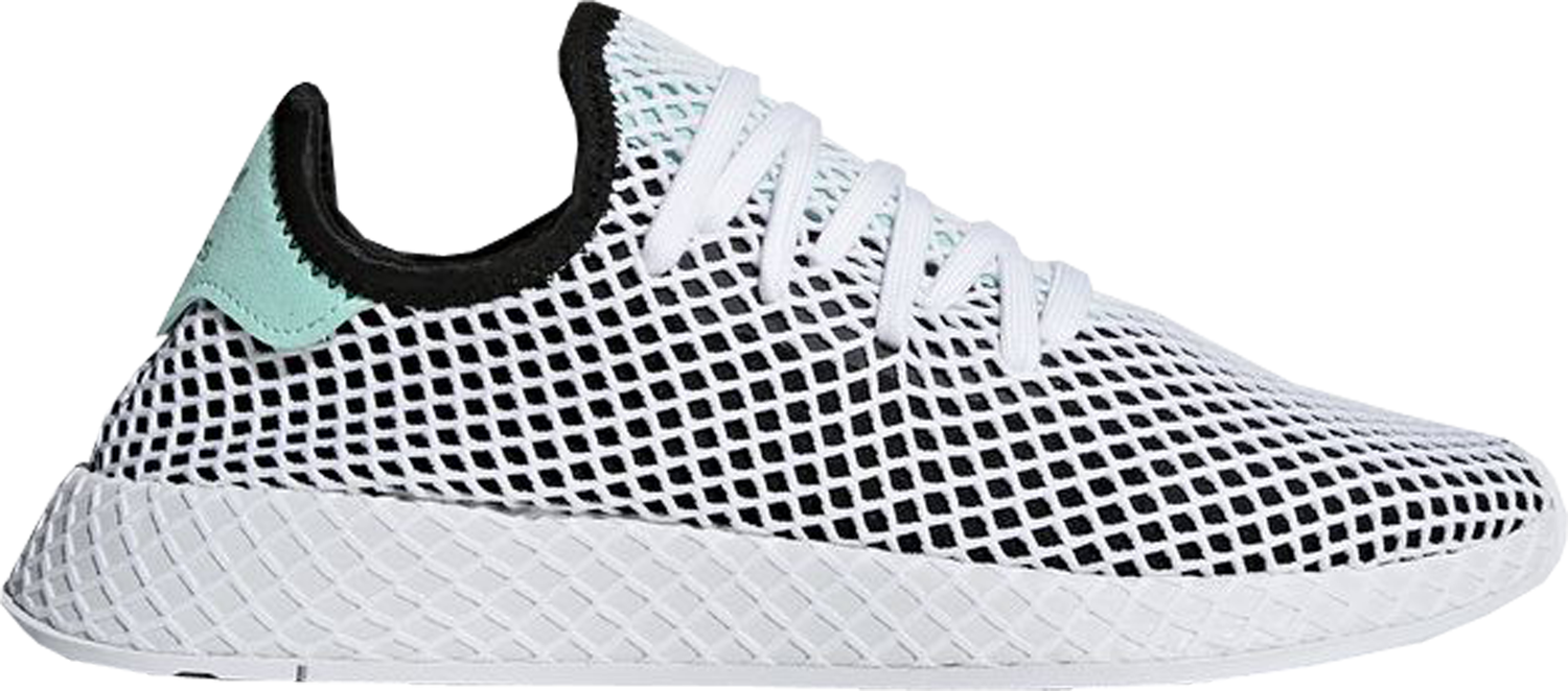 Tenisky a topánky adidas Originals Deerupt Core Black Easy Green Šedá | B28076, 0