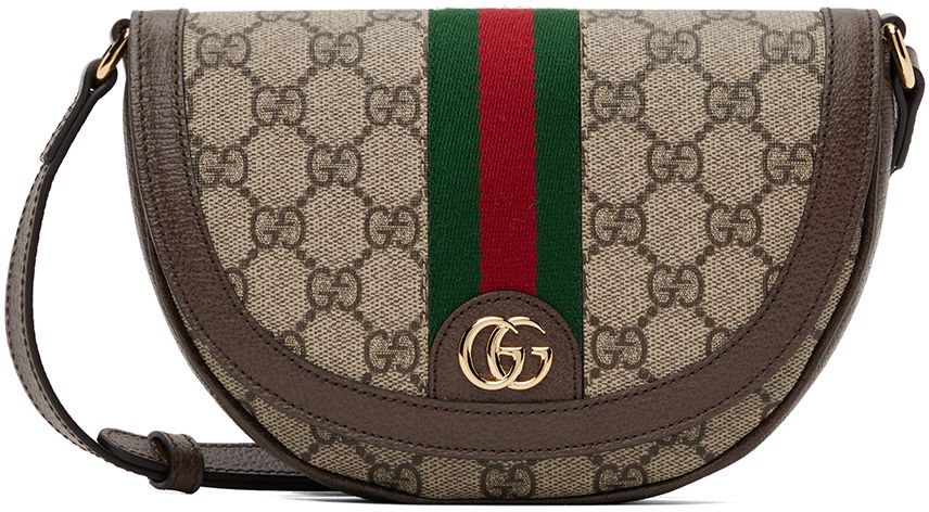 Taška cez rameno Gucci Ophidia Mini GG Shoulder Bag Béžová | 757309 96IWG, 0