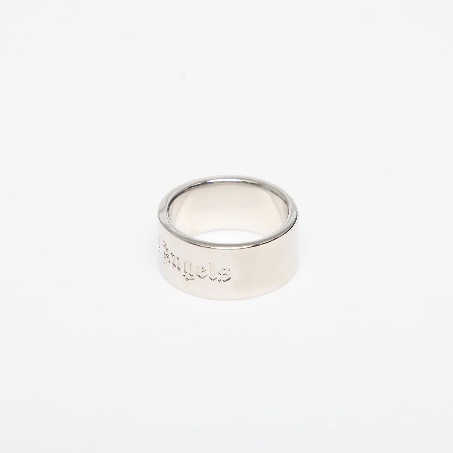 Prsteň Palm Angels Classic Logo Band Ring Silver/ Silver 60 Metalická | PMOC028S25MAT0017272, 1