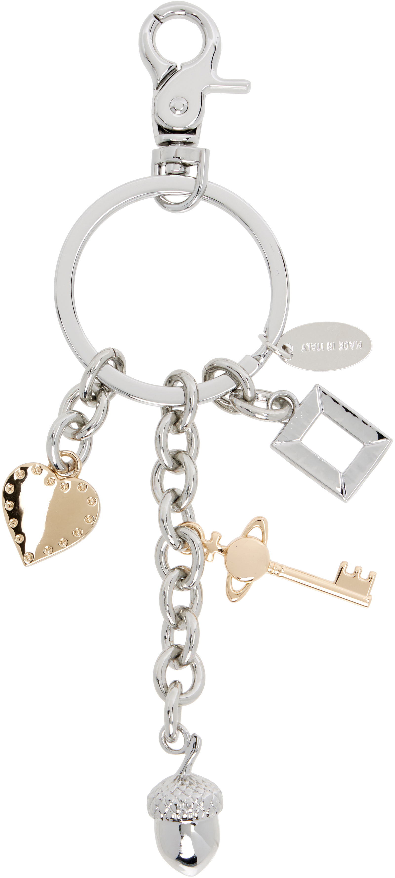 Vivienne Westwood Multi Charm Keychain