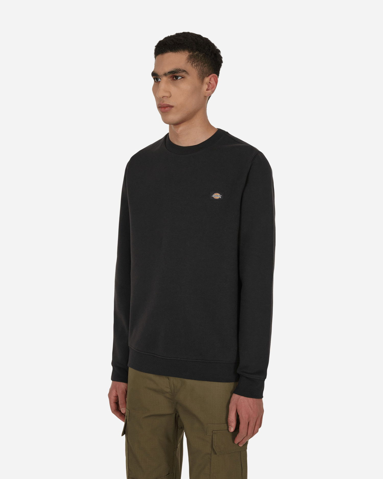 Mikina Dickies Oakport Crewneck Sweatshirt Čierna | DK0A4XCE BLK1, 1