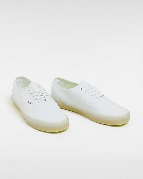 Authentic Shoes (glow To The Flo' White) Unisex White, Size 2.5