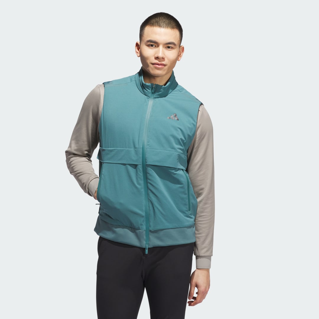 Vesta adidas Performance Ultimate365 Tour Frostguard Full-Zip Vest Zelené | JM2144, 0