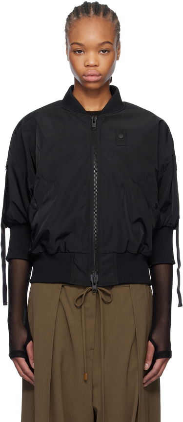 Bomber bunda Yohji Yamamoto Yohji Yamamoto Bomber Jacket Čierna | FT-J53-600, 0