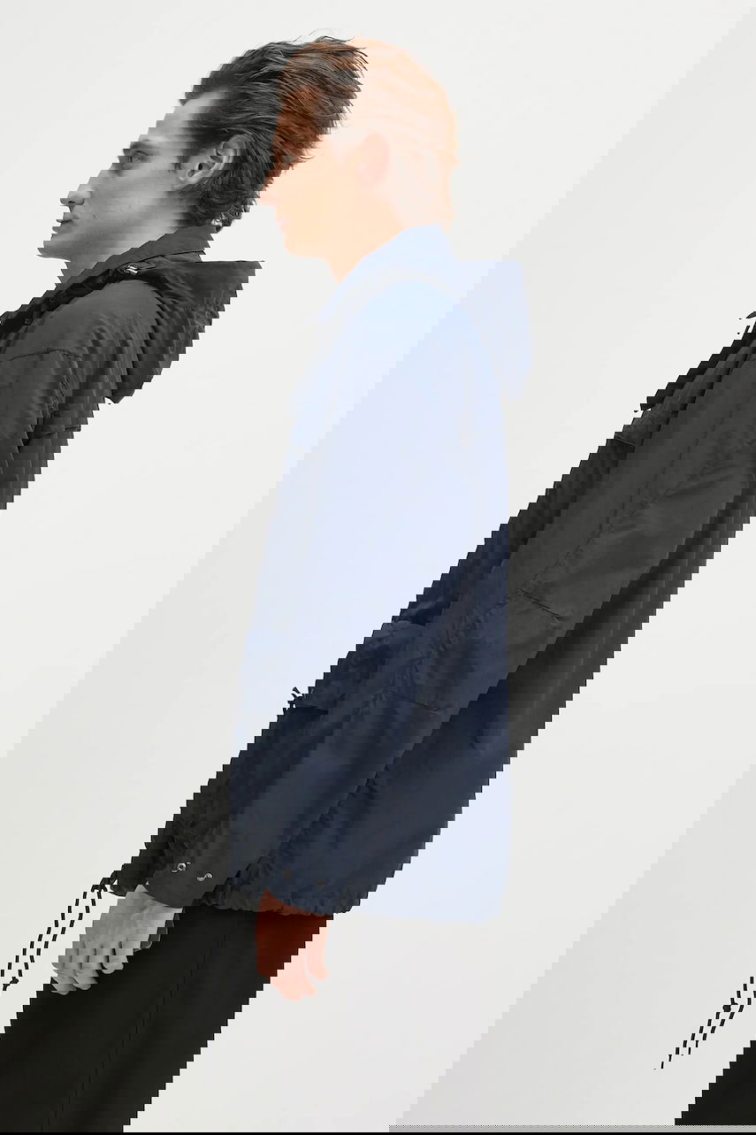 Vetrovka Barbour Modified Durham Showerproof Transitional Oversize Jacket Navy | MSP0133, 1