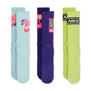 Ponožky Nike Everyday Plus Mid-Calf Socks (3 Pairs) Tyrkysová | HJ9339-903, 3