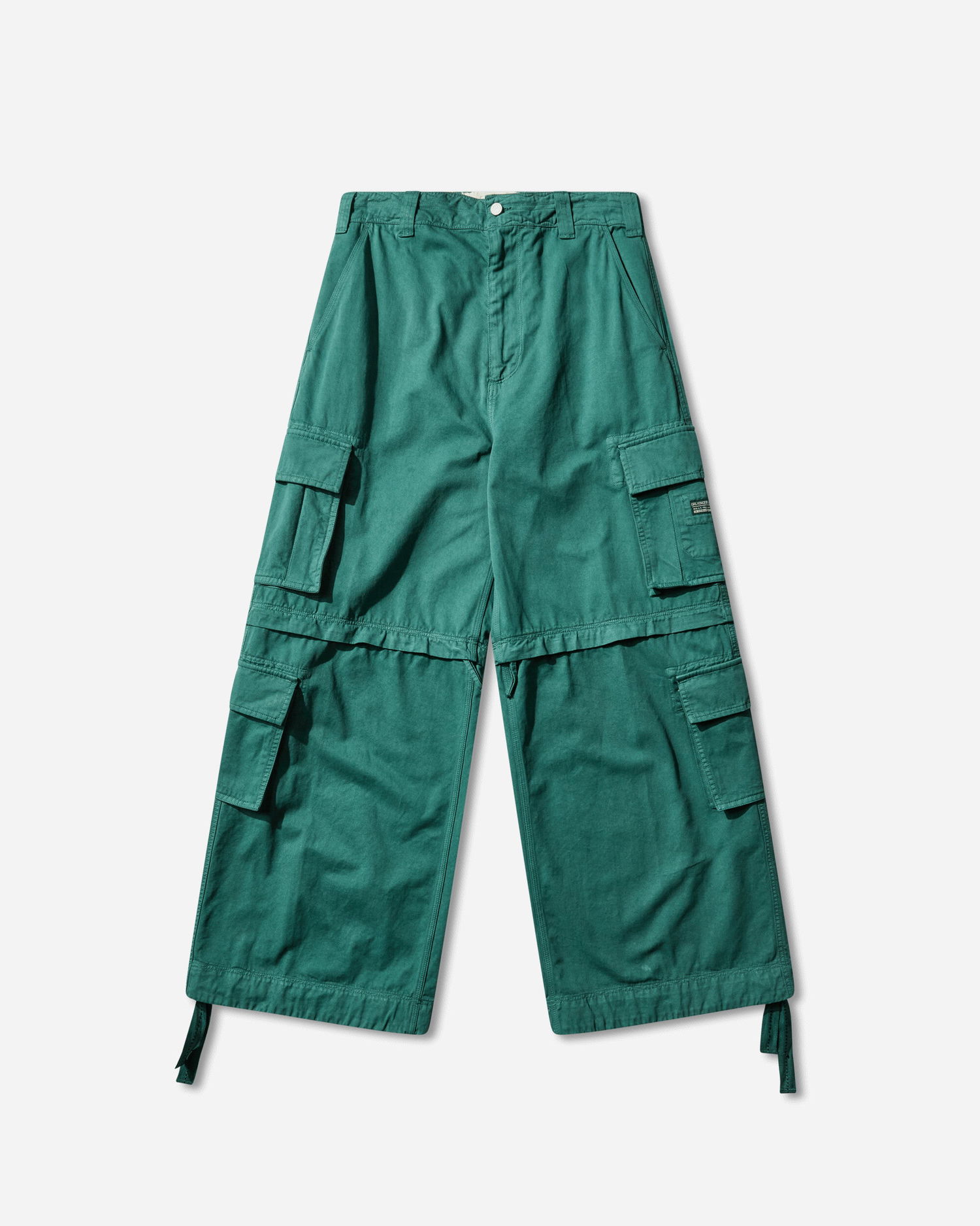 Cargo nohavice ERL Zip-Off Cargo Pants Zelené | ERL11P006 2, 1
