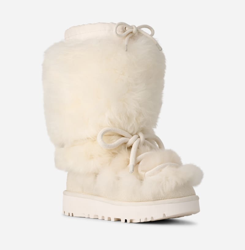Tenisky a topánky UGG Classic Tall Chalet Sheepskin Boot Biela | 1171570-WHT, 1