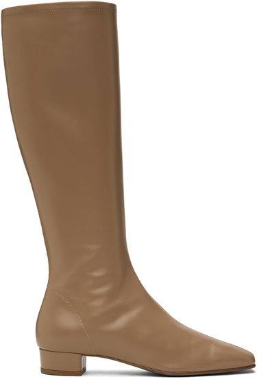 Oblečenie BY FAR BY FAR Edie Knee-High Boots Béžová | 19FWEDIDNUL, 0