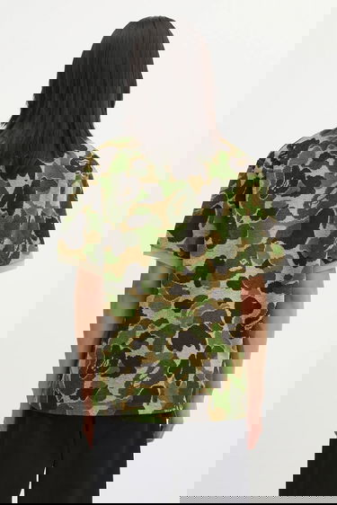 Polo tričko BAPE Camo Pile Jacquard Polo Shirt Rôznofarebný | 001POL301002M, 2