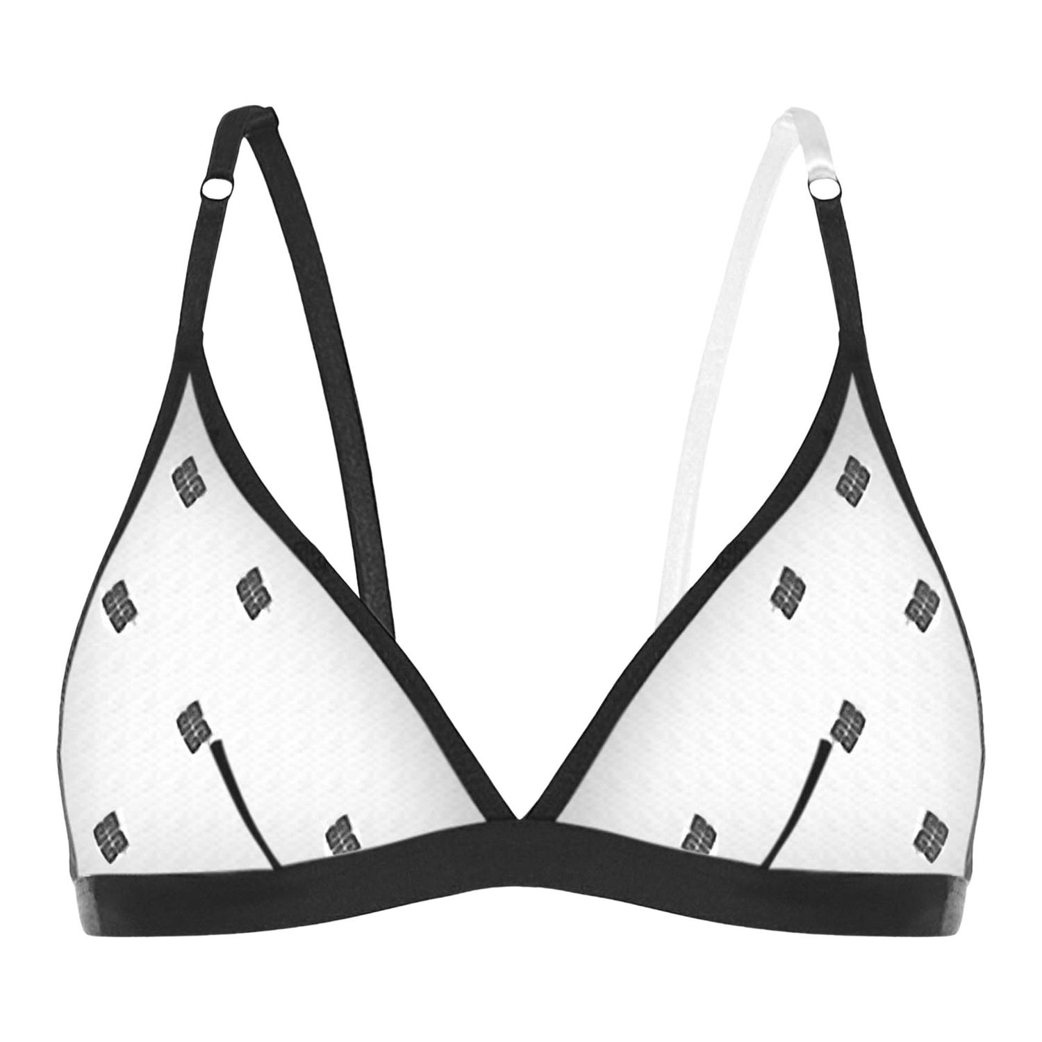 Podprsenka Givenchy Jacquard Bra Čierna | BWB01E30ND 001, 1