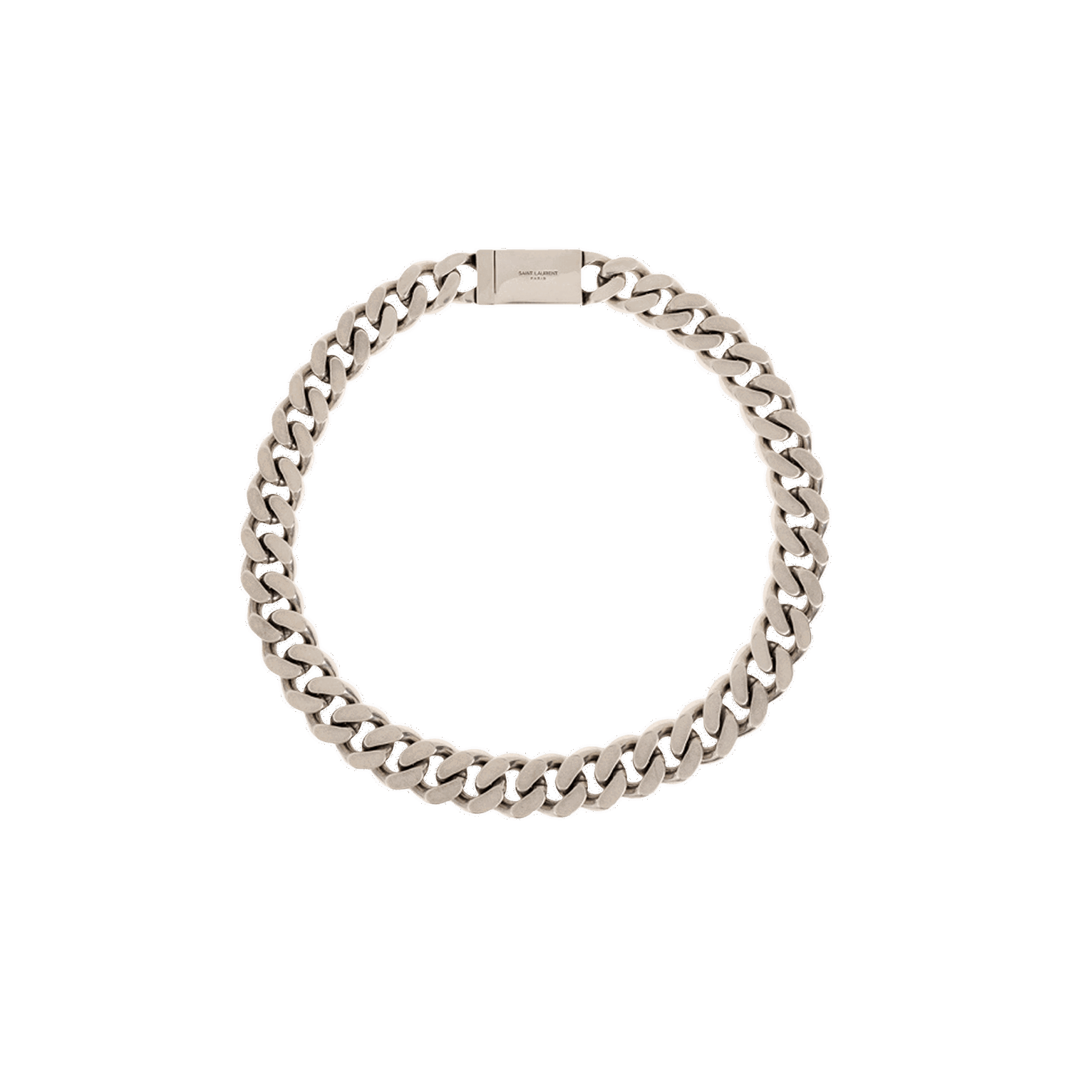 Náhrdelník Saint Laurent Necklace Šedá | 691326 Y1500 8142, 0
