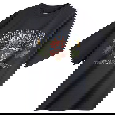 Tričko Rhude Town and Country Graphic T-Shirt Čierna | RHFW24TT070122306, 0