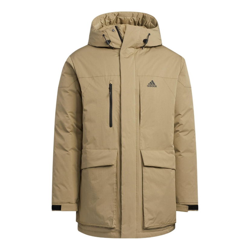 Parka adidas Originals Down Parka Béžová | HN2100