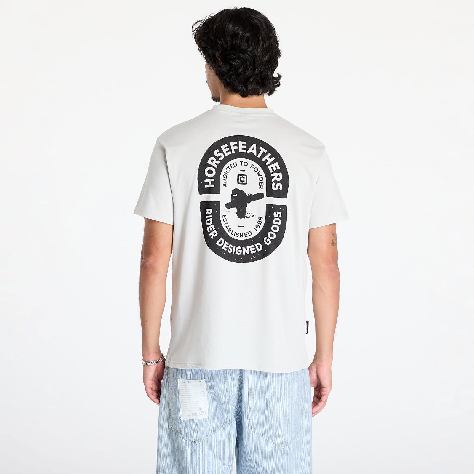 Powder Badge II T-Shirt Cement M