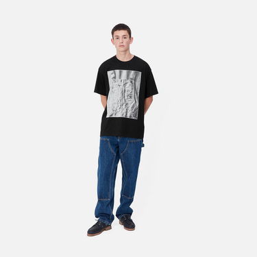 Tričko Carhartt WIP Short Sleeve Bib Overall Graphic T-Shirt Čierna | I033962_9, 2