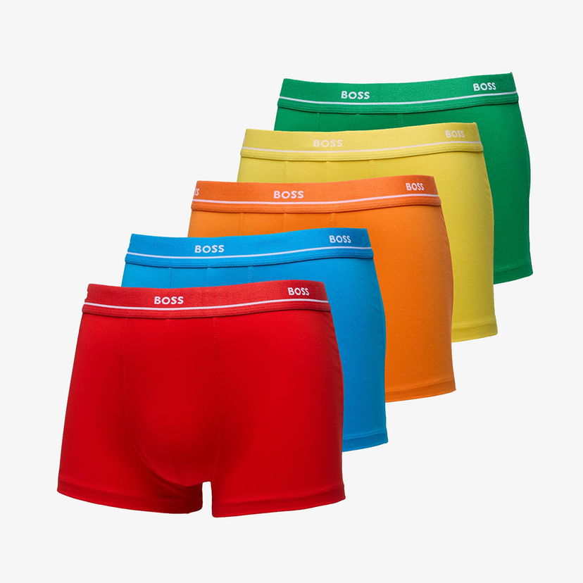 Boxerky BOSS Essential 5-Pack Trunk Multicolor Rôznofarebný | 50496799-999