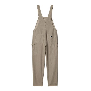 Nohavice Carhartt WIP Haywood Bib Haywood Stripe Béžová | I033137_26I_02, 2