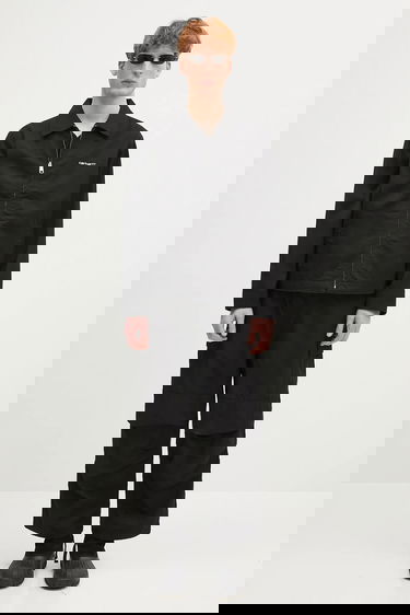 Bunda Carhartt WIP Module Script Transitional Jacket Čierna | I032977.0D202, 5