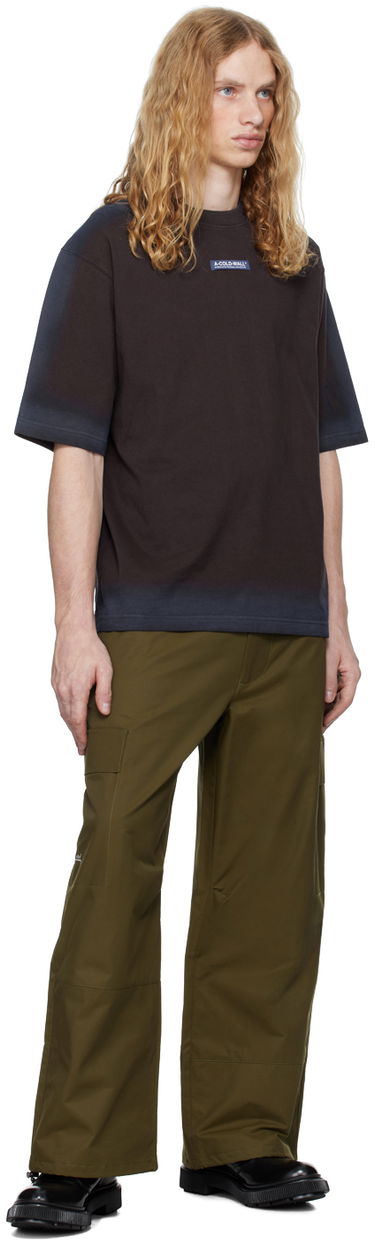Tričko A-COLD-WALL* A-COLD-WALL* Verge Dip Dyed T-Shirt Čierna | ACWMTS196, 3