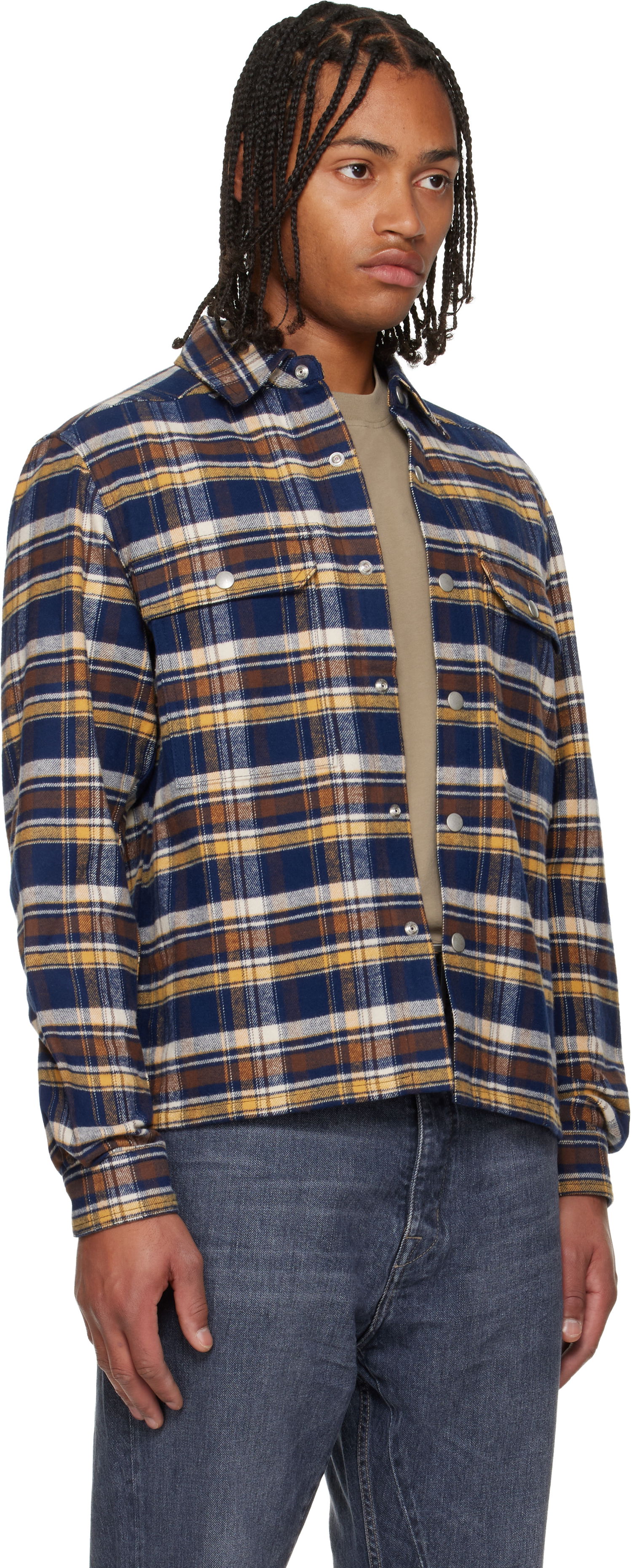 Košeľa Rick Owens Concordians Cropped Overshirt Rôznofarebný | DL02E2299 CPGJP, 1