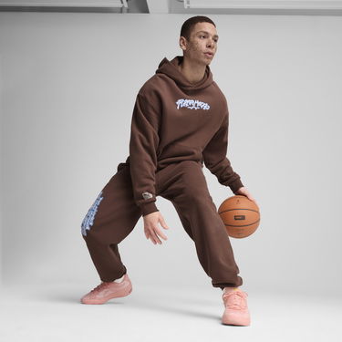 Tepláky Puma Dress Code Basketball Sweatpants Hnedá | 630295_01, 2
