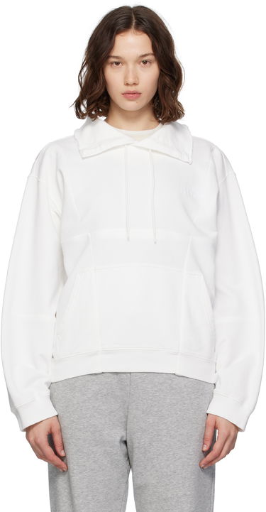 Mikina Maison Margiela MM6 Maison Margiela Collared Sweatshirt Biela | S52GU0245 M25014, 0