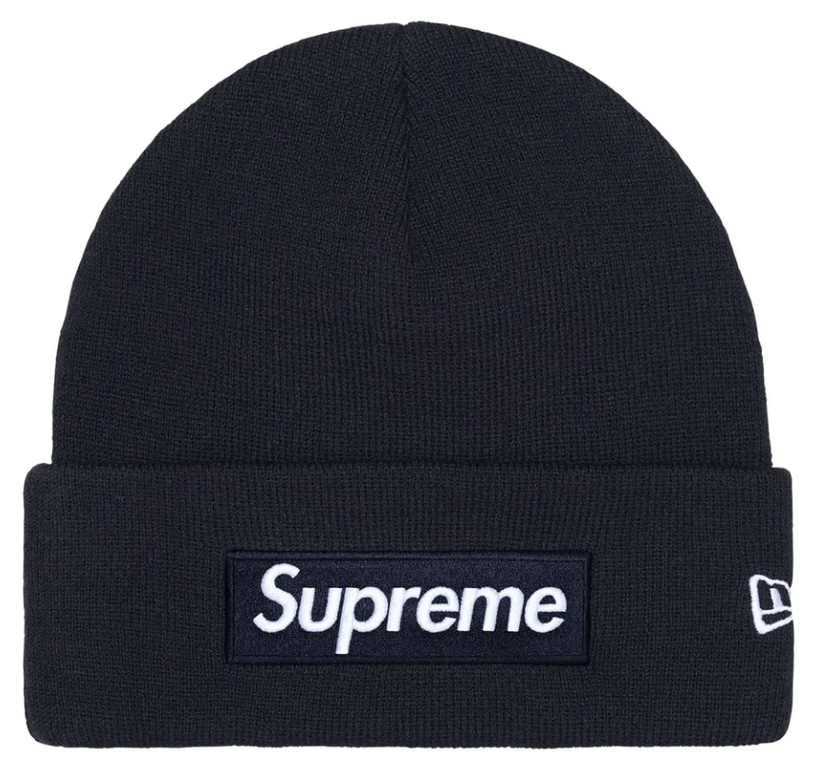 Kulicha Supreme New Era Box Logo Beanie Navy | FW25BN5 NAVY