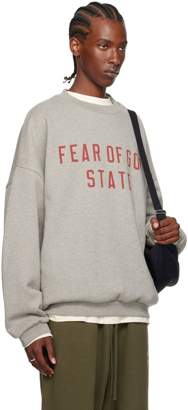 Mikina Fear of God Crewneck Sweatshirt Šedá | 192BT246261F, 1