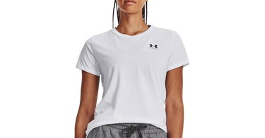 Tričko Under Armour Sportstyle Left Chest Tee Biela | 1379399-100, 1