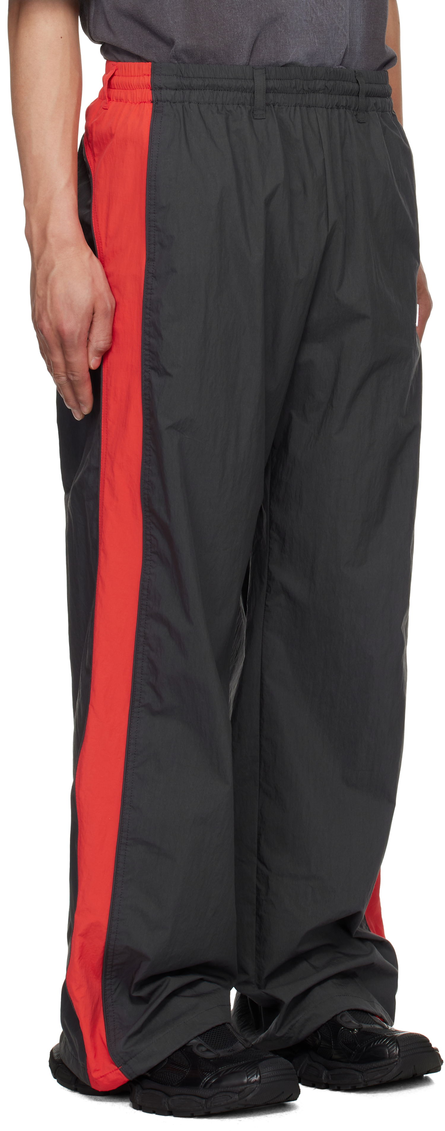 Tepláky We11done We11done Selldone Colorblock Trousers Čierna | WD-PT1-25-246-U-CH, 1