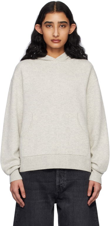 Mikina Acne Studios Acne Studios Cashmere Hoodie Šedá | B60353-, 0
