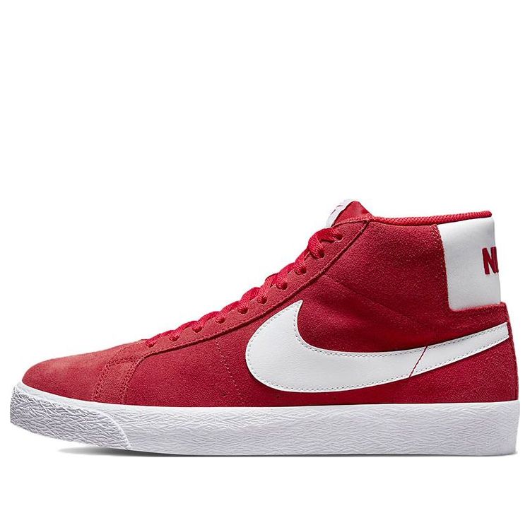 Tenisky a topánky Nike SB Blazer Mid "University Red White" Červená | 864349-602, 0