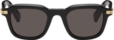 Slnečné okuliare Cartier Première Square-frame Sunglasses with Gold-tone Accents Čierna | CT0536S-001, 0