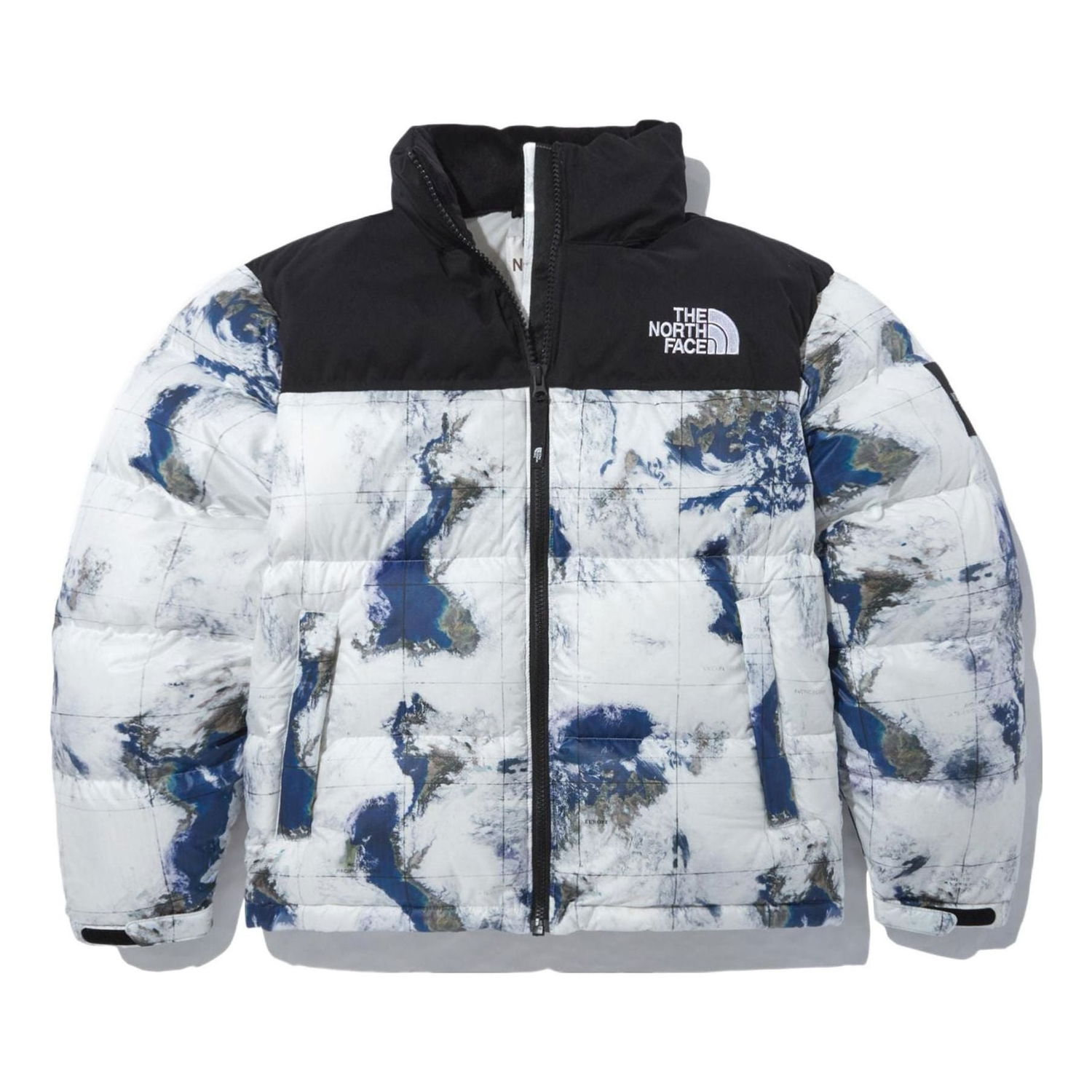 Prešívaná bunda The North Face FW22 Logo Print Winter Jacket Biela | NJ1DN51J, 0