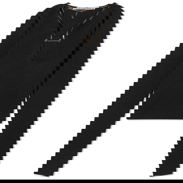Tričko Alexander Wang V-Neck Logo Necklace Top Čierna | 1KC1241006-001, 0