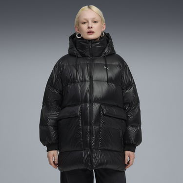 Prešívaná bunda Puma Hooded Down Puffer Jacket Style Čierna | 688389_01, 0