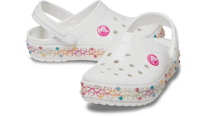Tenisky a topánky Crocs Crocband™ Necklace Band Biela | 208270-94S, 1