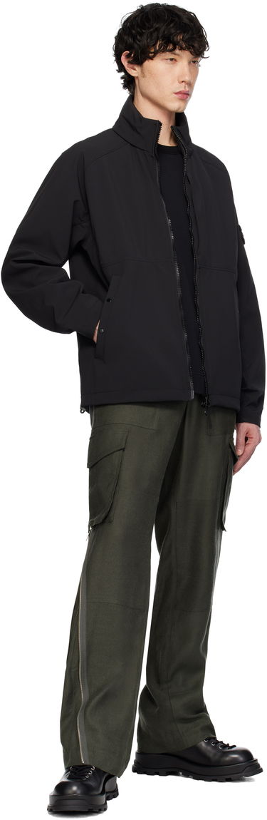 Vetrovka Stone Island Stone Island Light Soft Shell Jacket Čierna | K1S15 4100010 S0A22, 4