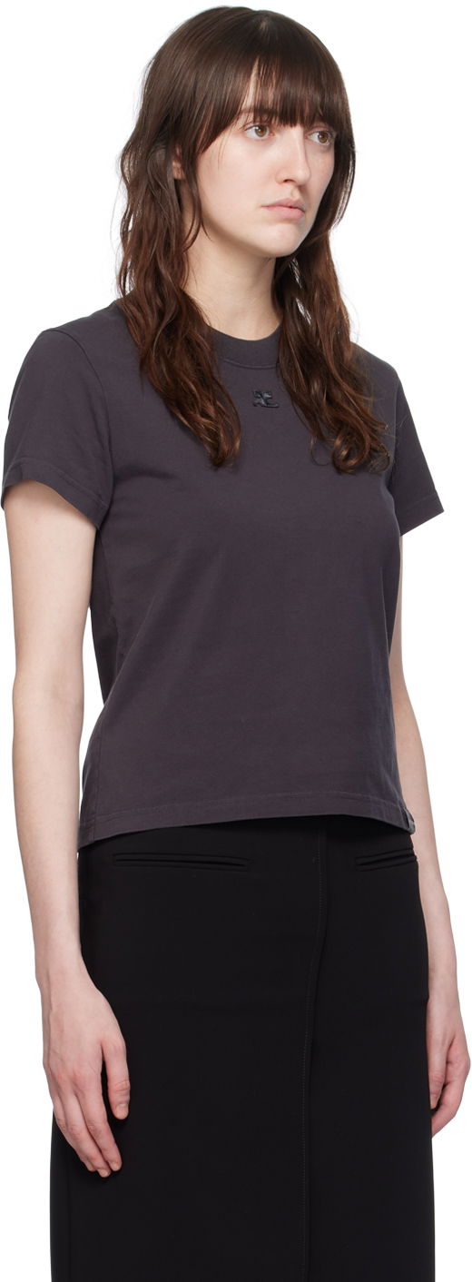 Tričko Courrèges Courrèges 'AC' T-Shirt Šedá | VESJTS006JS0110, 1
