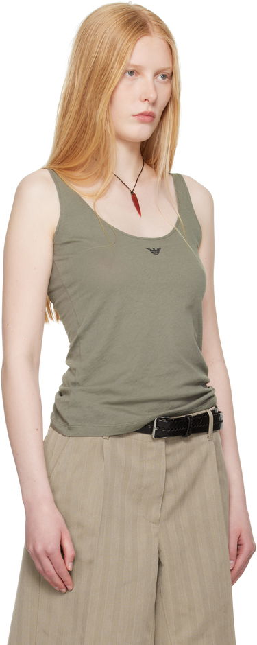 Tielko OUR LEGACY Emporio Armani Rivera Tank Top Zelené | WS2256RG, 1
