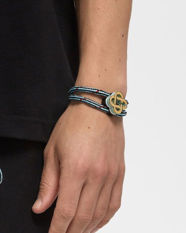 Náramok Casablanca Cord Bracelet with Logo Clasp Modrá | APF25-JW-294-01, 1