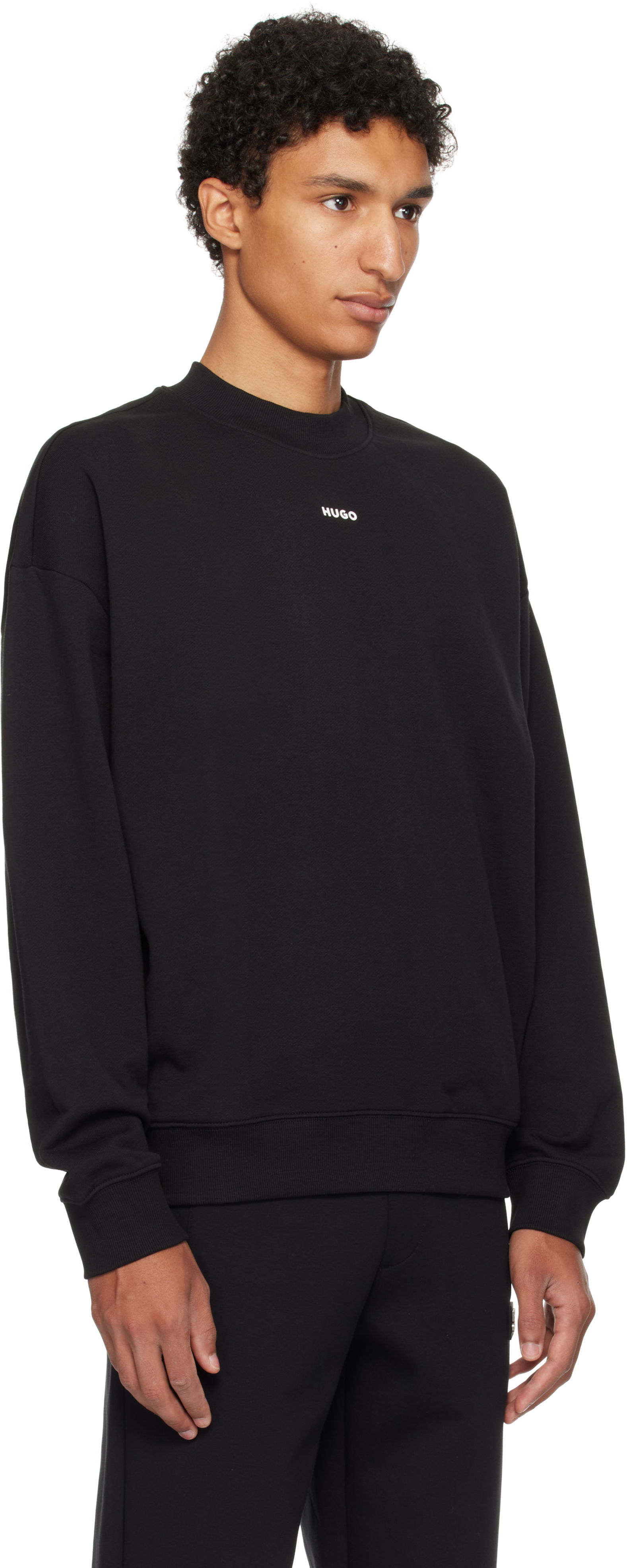 Cotton-Terry Logo Sweater