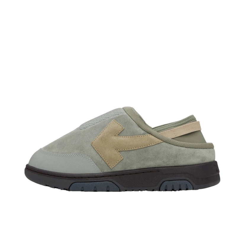 Tenisky a topánky Off-White Out Of Office Mule Grey Beige Šedá | OMIA246F22LEA001