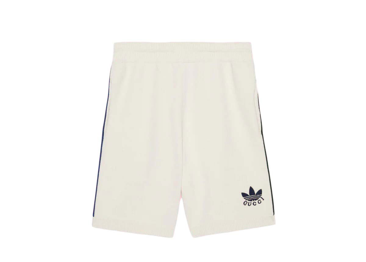 Šortky Gucci adidas x Elastic Viscose Shorts Biela | 700480 XKCIF 9791, 0