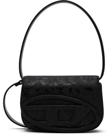 Taška cez rameno Diesel 1DR Glitter Mini Bag Čierna | X08396-P5126-T8013, 0