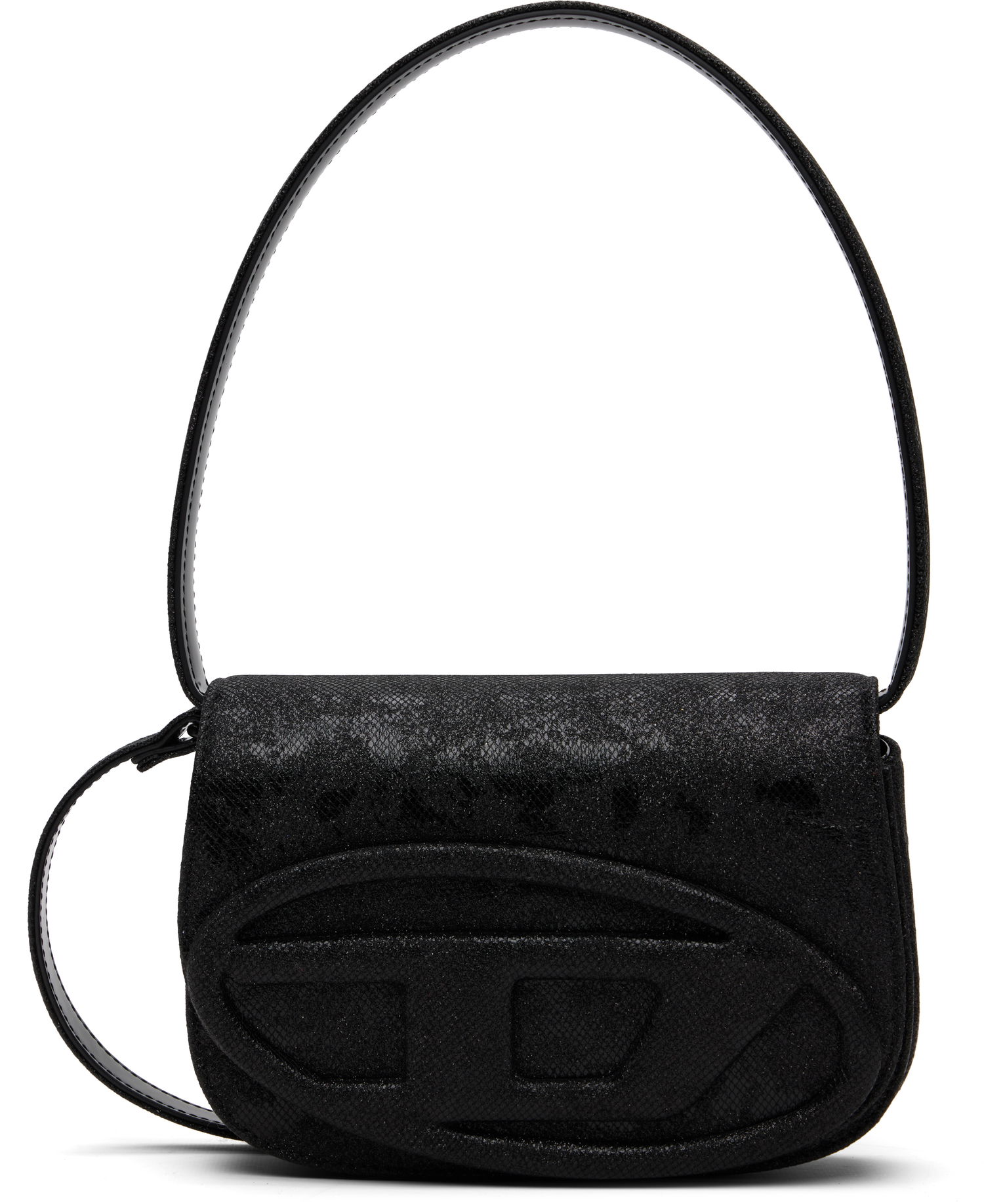Taška cez rameno Diesel 1DR Glitter Mini Bag Čierna | X08396-P5126-T8013, 0