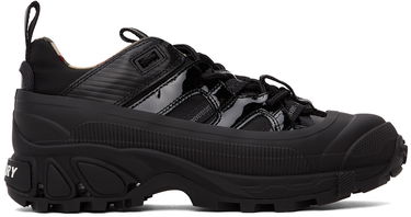 Tenisky a topánky Burberry Patent Arthur Sneakers 'Black' Čierna | 8036166, 0